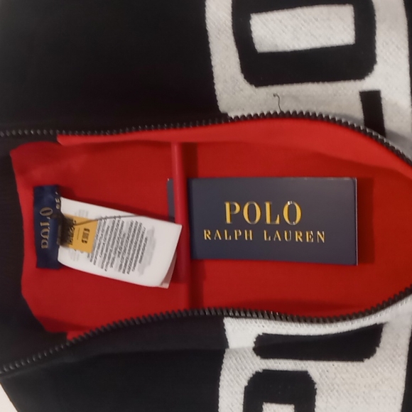 Polo Ralph LaurenBig Boys Reversible Full-Zip Sweater size 5 New with Tags - Picture 4 of 8